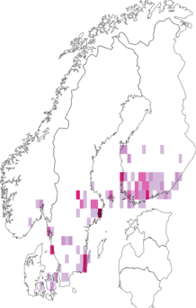Kaarta Ypsolopha horridella. Data source: GBIF