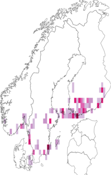 Kaarta Eupoecilia ambiguella. Data source: GBIF
