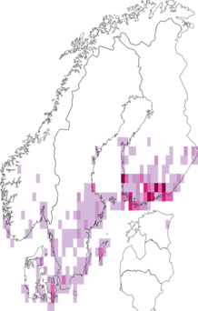 Kaarta Hoplodrina blanda. Data source: GBIF