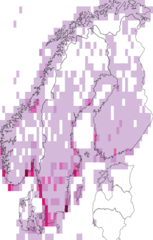 Kaarta meriharakka. Data source: GBIF
