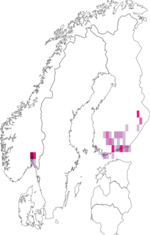 Kaarta Coleophora colutella. Data source: GBIF