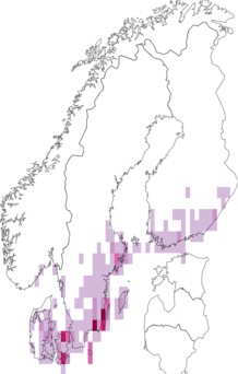 Fyndkarta för Nymphalis. Datakälla: GBIF