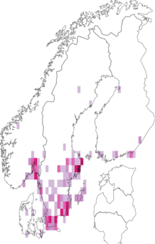 Fyndkarta för Agriotes. Datakälla: GBIF