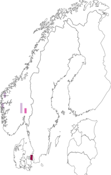 Fyndkarta för Melanospora lagenaria. Datakälla: GBIF