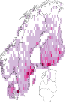 Kaarta Callophrys rubi. Data source: GBIF
