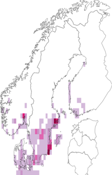 Kaarta pyreneittenkurjenpolvi. Data source: GBIF