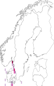 Kaarta Caprella linearis. Data source: GBIF