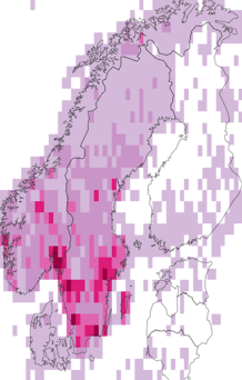 Kaarta Lichenes. Data source: GBIF