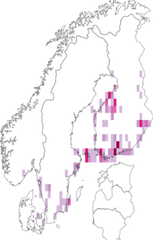 Fyndkarta för Heliozela. Datakälla: GBIF