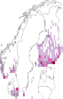 Kaarta punajalkahaukka. Data source: GBIF