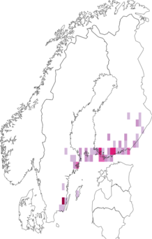 Fyndkarta för Urodidae. Datakälla: GBIF