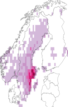 Kaarta Phellinus pini. Data source: GBIF