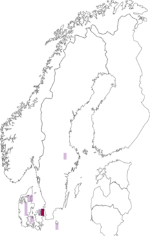 Fyndkarta för Melanospora caprina. Datakälla: GBIF