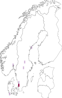 Fyndkarta för Limonia. Datakälla: GBIF