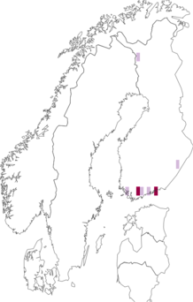 Fyndkarta för Eustalomyia. Datakälla: GBIF