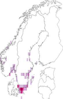 Fyndkarta för Balea. Datakälla: GBIF