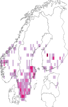 Levikukaart: Carabus hortensis. Andmete allikas: GBIF