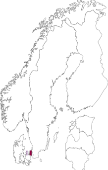 Fyndkarta för Tremella cladoniae. Datakälla: GBIF