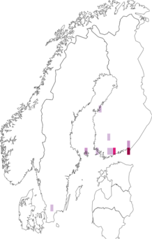 Fyndkarta för Amauromyza. Datakälla: GBIF