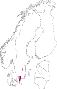 Fyndkarta för Talavera. Datakälla: GBIF