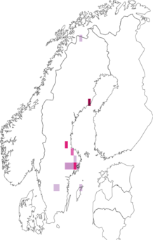 Fyndkarta för Rhabditida. Datakälla: GBIF