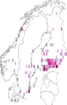 Fyndkarta för Cochylidia. Datakälla: GBIF