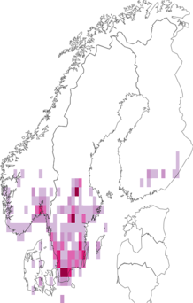 Fyndkarta för Rutelinae. Datakälla: GBIF