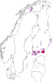 Fyndkarta för Botanophila. Datakälla: GBIF