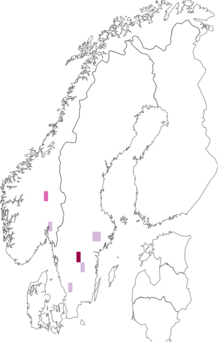 Fyndkarta för Vejdovskyella. Datakälla: GBIF